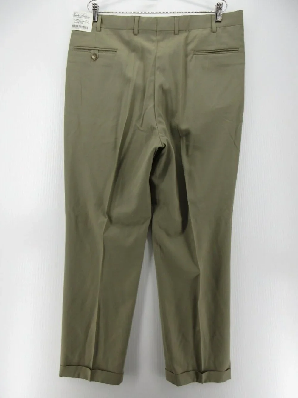 VINTAGE Brooks Brothers Pants 40X33 Wool Trousers Slacks Pleated NEW